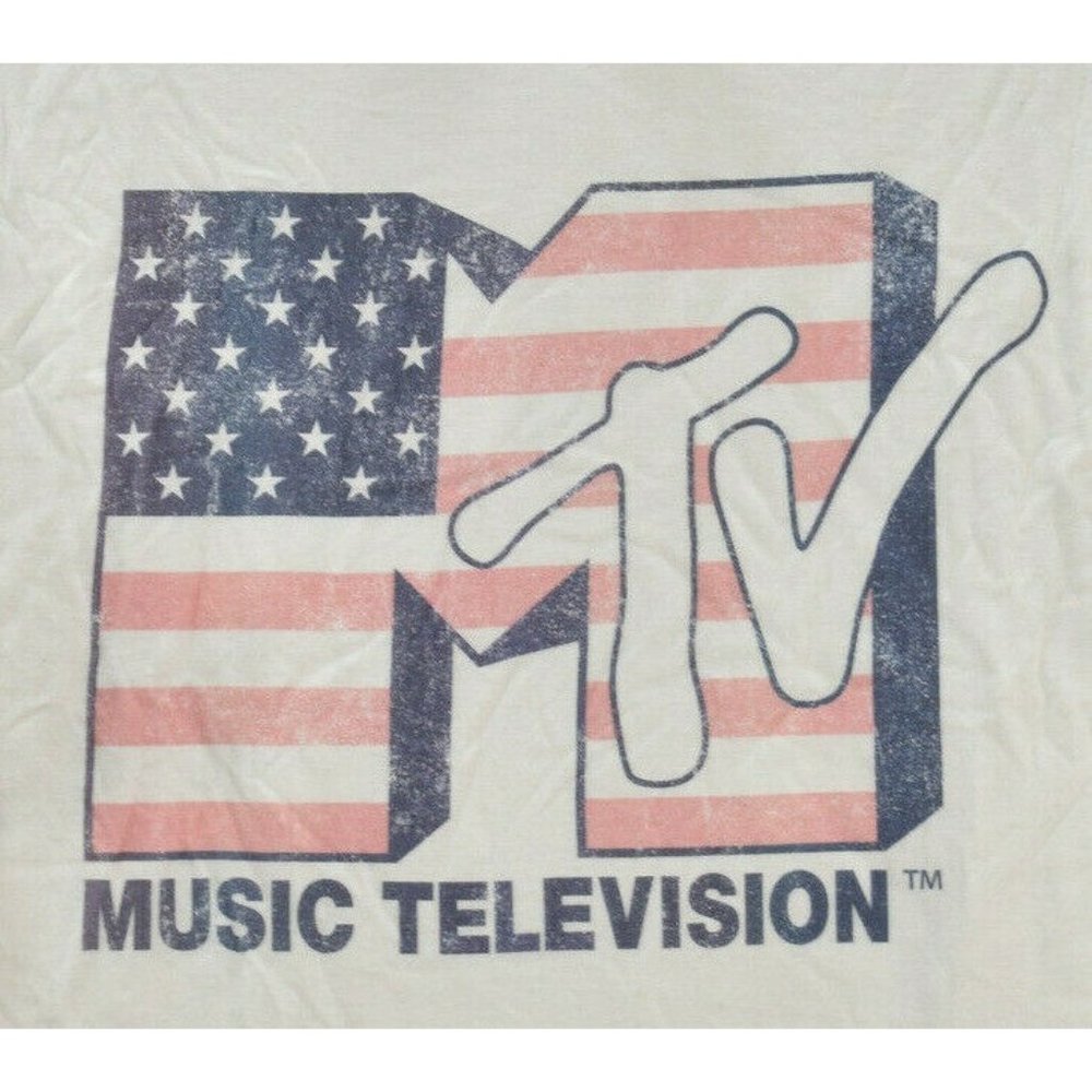 MTV Men's Short-Sleeve Crewneck T-Shirt, Size L
